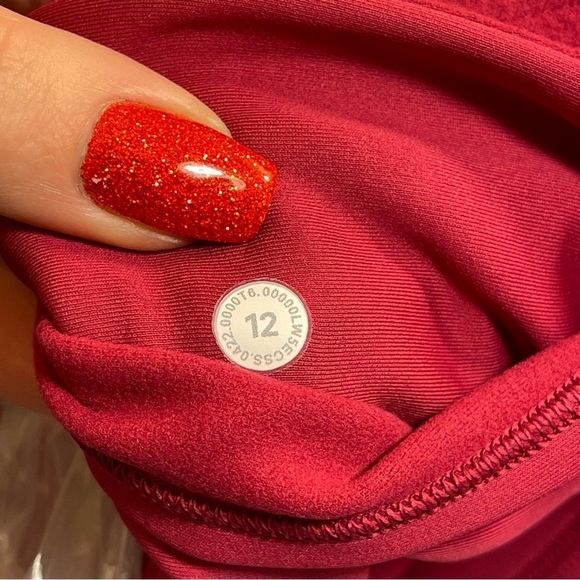 Lululemon Fast and Free Tech Fleece High Rise Leggings with Pockets NWT - Picture 9 of 9